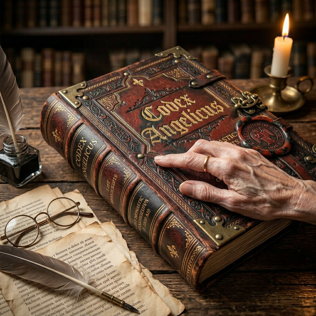 CODEX ANGELICUS Lost Monastic Manuscripts – SacredEmpireLibrary