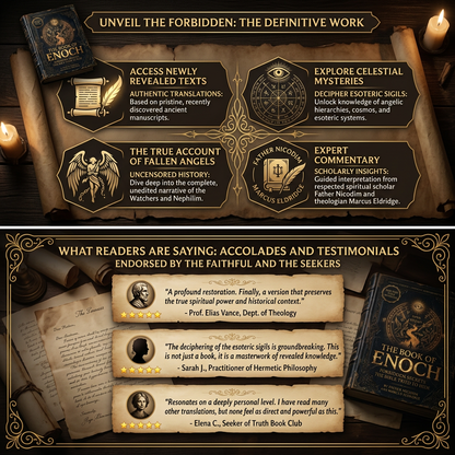 THE BOOK OF ENOCH  Forbidden Secrets the Bible Tried to Hide